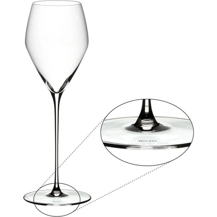 Riedel VELOCE Champagner Weinglas 6er Set (Promo-Set) – Bild 3
