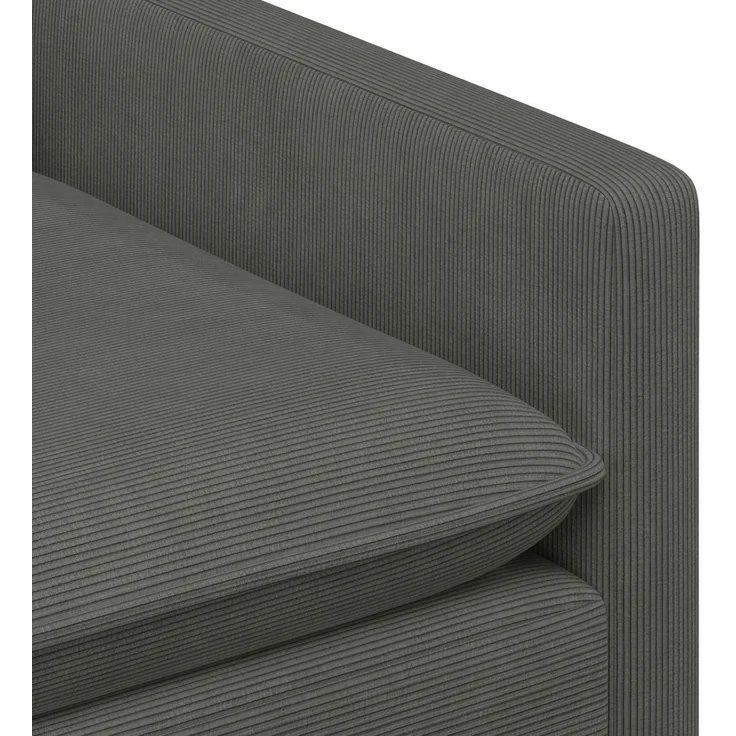 vidaXL Sofa Set 2 pcs Dunkelgrau Stoff 3417042 – Bild 5