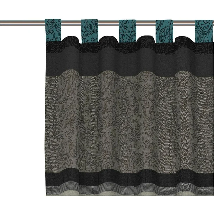 Wirth Vorhang Maribor (1 St), Schlaufen, blickdicht, Jacquard – Bild 3