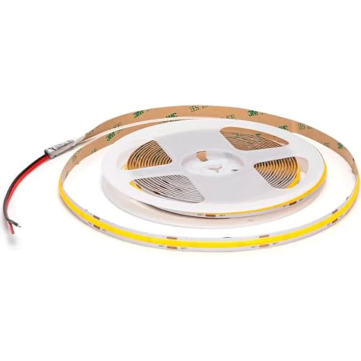 ENERGMiX COB LED Streifen Strip, 10m Kaltweiß, 480 LEDs, DC 24V, dimmbar, 120W, IP20 – Bild 3