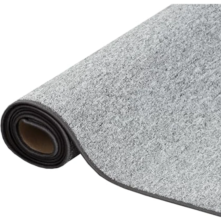 Snapstyle Veloursteppich Feinschlingen Velour Teppich Strong, Eckig, Höhe: 5 mm – Bild 4