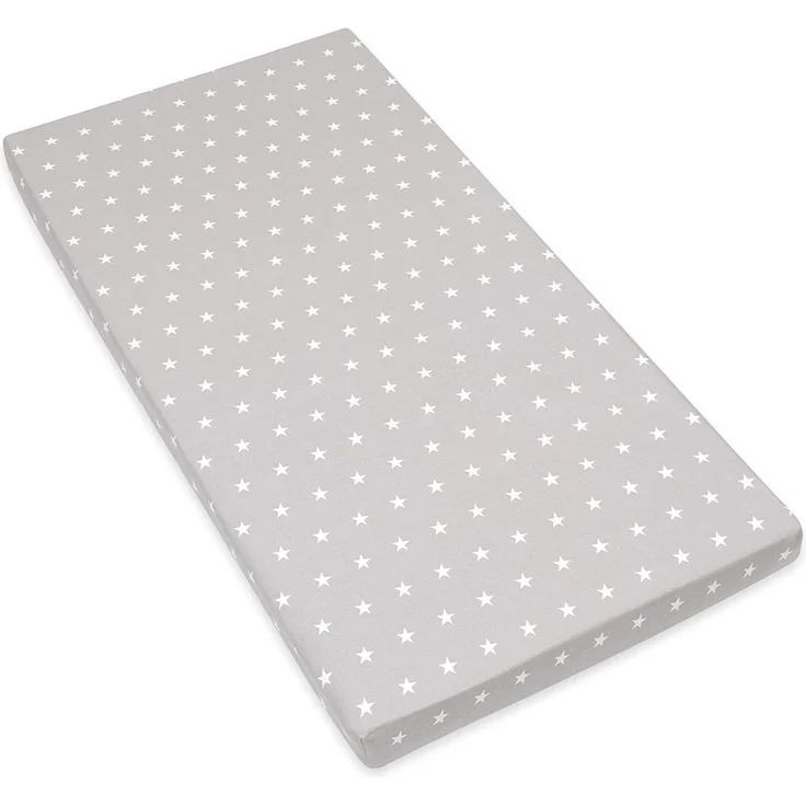Amilian Spannbettlaken Spannbetttuch für Babybett Kinderbett Baby 100% Baumwolle 140x70 cm, Gummizug: an den Ecken, in vielen Mustern erhältlich – Bild 1