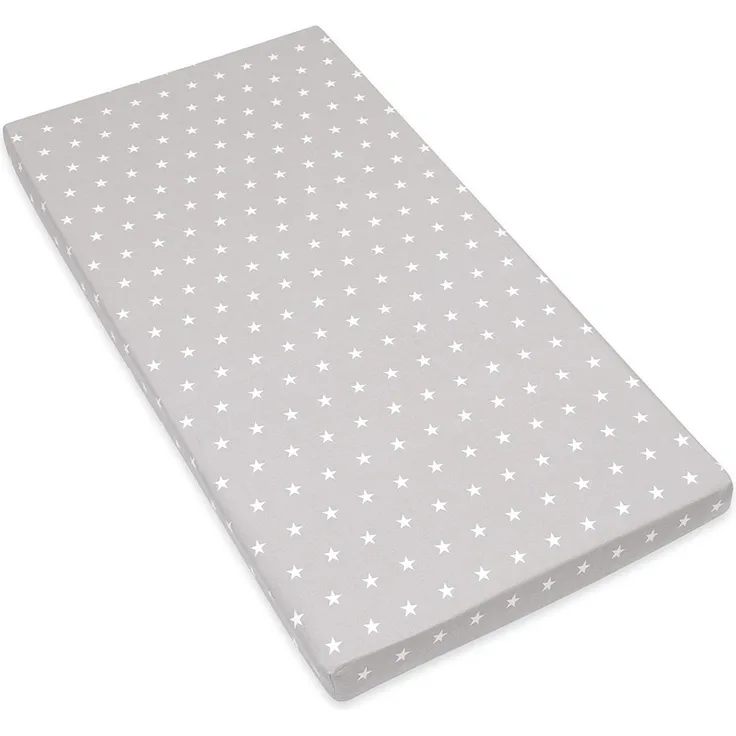 Amilian Spannbettlaken Spannbetttuch für Babybett Kinderbett Baby 100% Baumwolle 140x70 cm, Gummizug: an den Ecken, in vielen Mustern erhältlich