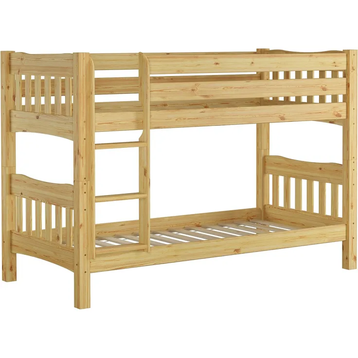 Erst-Holz Etagenbett Kiefer 90x200, natur