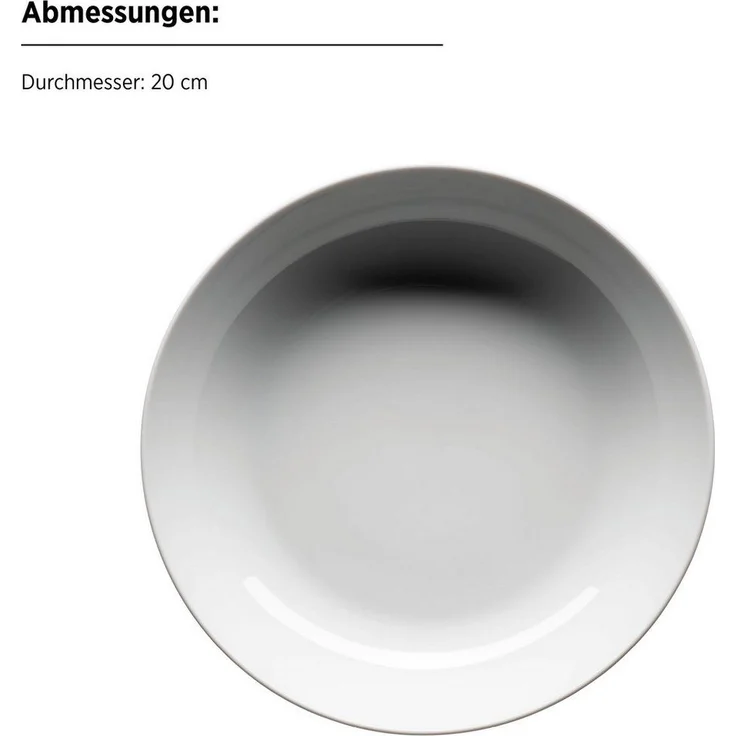 MÄSER Suppenteller BARCA, Suppenteller Set, Porzellan, (6 St) – Bild 2