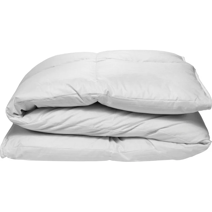 XDREAM Daunenbettdecke Nature Daunendecke, 135x200 cm und weitere Größen, Füllung: 90% Daunen, 10% Federn, Bezug: 100% Baumwolle, alle Wärmeklassen, Sommer oder Winter – Bild 2