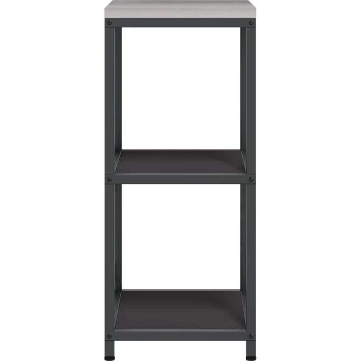 vidaXL Küchenregal HATTEM Schwarz 40 x 50 x 92 cm Stahl 874968 – Bild 6