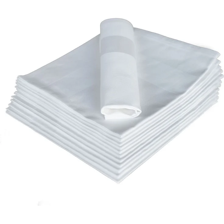 texpot Tischdecke Tischwäsche Atlaskante 100% Baumwolle Vollzwirn Damast (12-tlg) – Bild 4