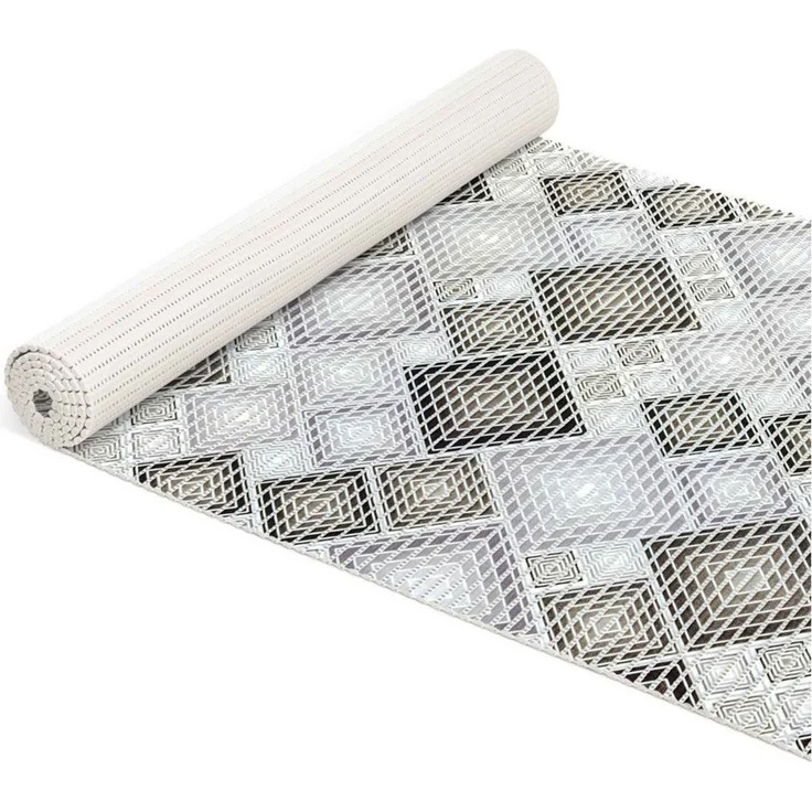 ANRO Schaum-Badematte Antirutschmatte Weichschaummatte Badezimmer Entspannung, Höhe 5 mm, wasserdurchlässig, pflegeleicht, Rillen, rutschhemmend, Drainage Effekt, strapazierfähig, Praktisch, Weich, Rutschhemmend, Schnelltrockend, mit Drainagelöchern, R... – Bild 1
