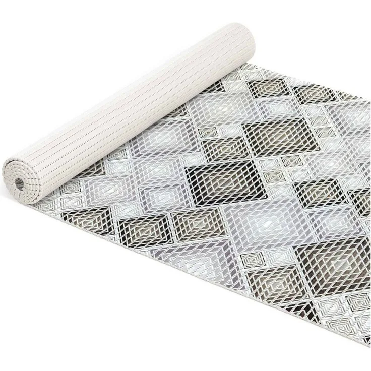 ANRO Schaum-Badematte Antirutschmatte Weichschaummatte Badezimmer Entspannung, Höhe 5 mm, wasserdurchlässig, pflegeleicht, Rillen, rutschhemmend, Drainage Effekt, strapazierfähig, Praktisch, Weich, Rutschhemmend, Schnelltrockend, mit Drainagelöchern, R...