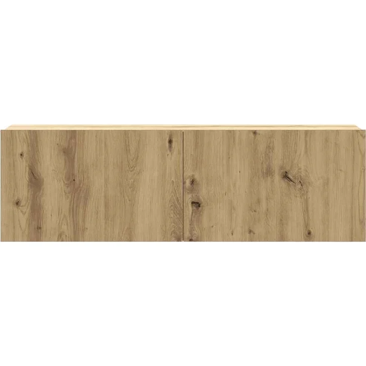 vidaXL 6-tlg. TV-Schrank-Set Wandmontage Artisan-Eiche Holzwerkstoff 3328992 – Bild 6