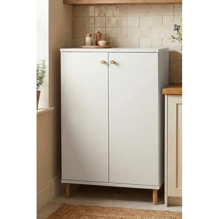 Skye Decor 'Peka10Pk - White' Mehrzweckschrank, Weiß, 60 x 85 x 30 cm – Bild 2