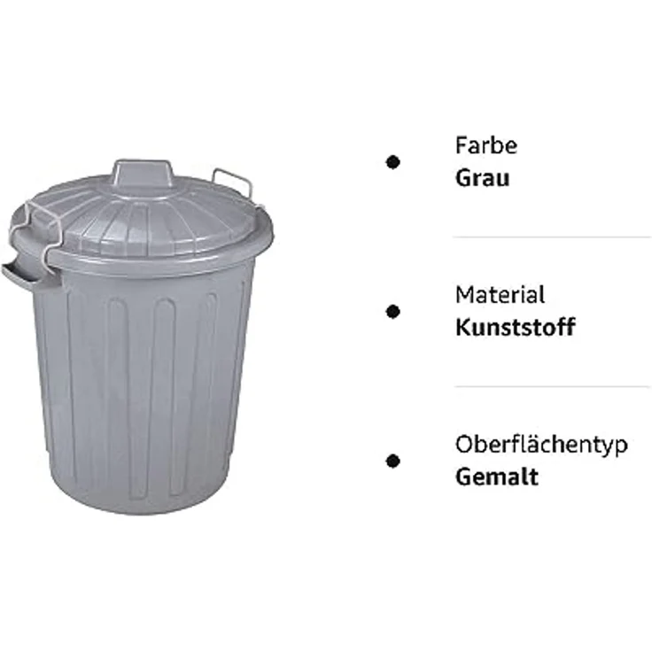 Curver Oscar-Tonne M grau – Bild 4