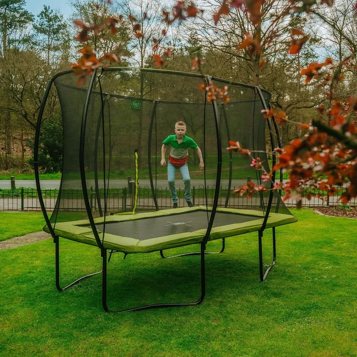 EXIT Silhouette Trampolin 214x305 cm - schwarz – Bild 5
