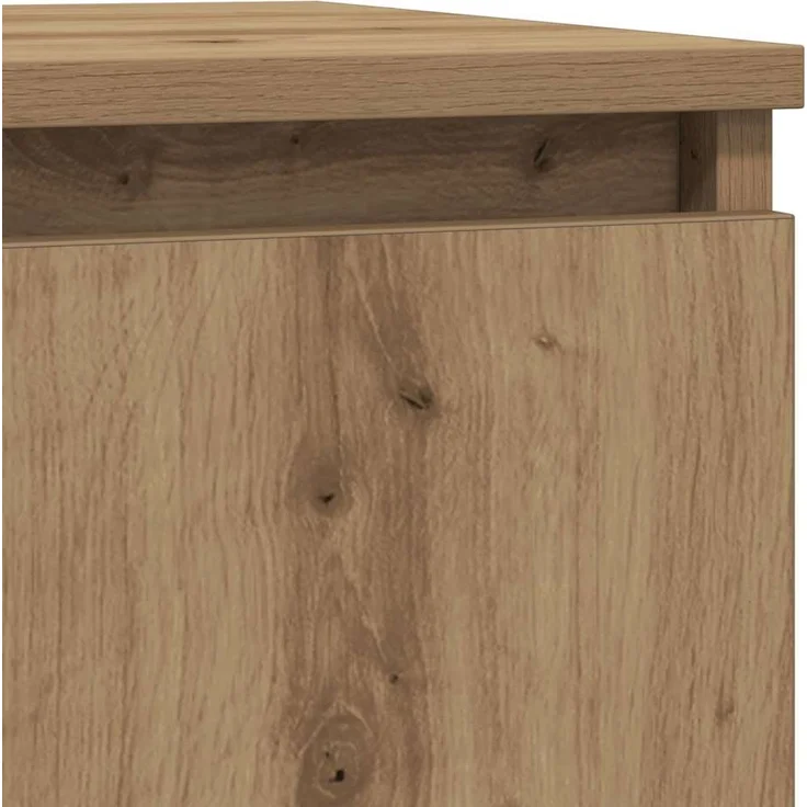 vidaXL Sideboard mit Schublade Artisan-Eiche 71x35x65 cm Holzwerkstoff 861606 – Bild 9