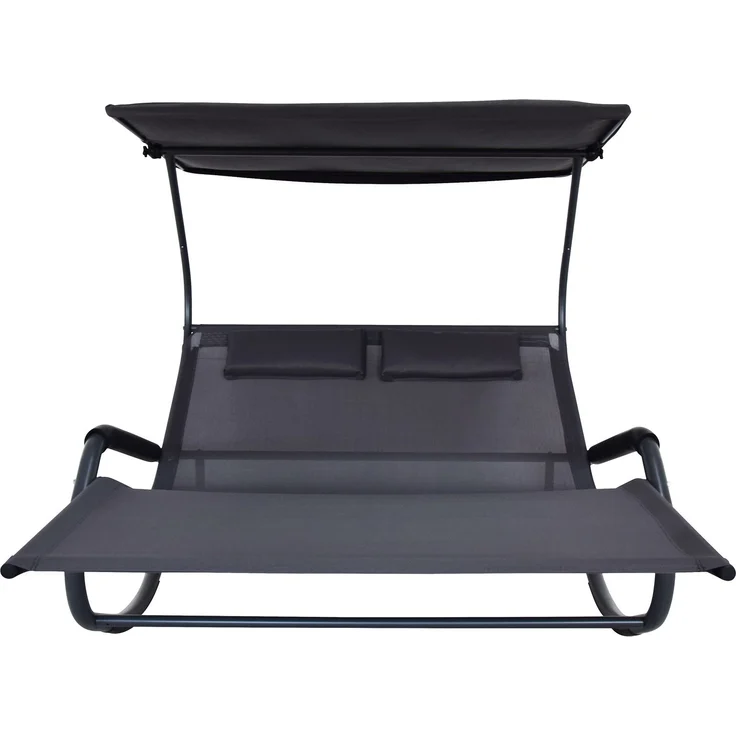 Gardissimo TRENDY Schaukelliege Outdoor Doppelliege Gartenliege ergonomisch – Bild 4