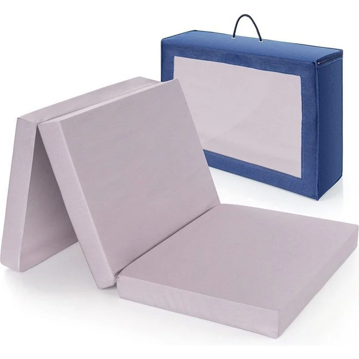 Reisebett-Matratzen Komfort - Grau, Alvi®, 6 cm hoch, Reisebettmatratze 60x120 cm Matratze für Baby Reisebett atmungsaktiv – Bild 5