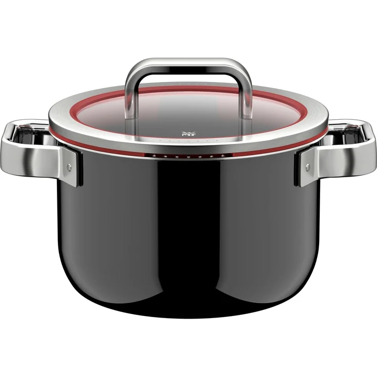 WMF Kochtopf Fusiontec Function Pro, Edelstahl, Glas (1-tlg), integrierte Siebfunktion, spülmaschinengeeignet, Made in Germany – Bild 5
