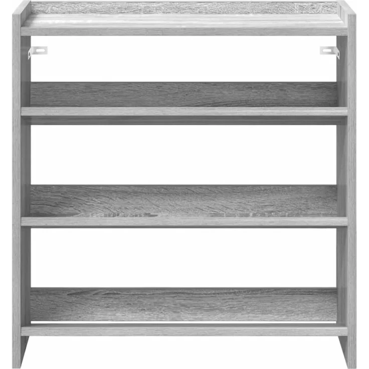 vidaXL Schuhregal Grau Sonoma 60x25x62 cm Holzwerkstoff 859892 – Bild 3