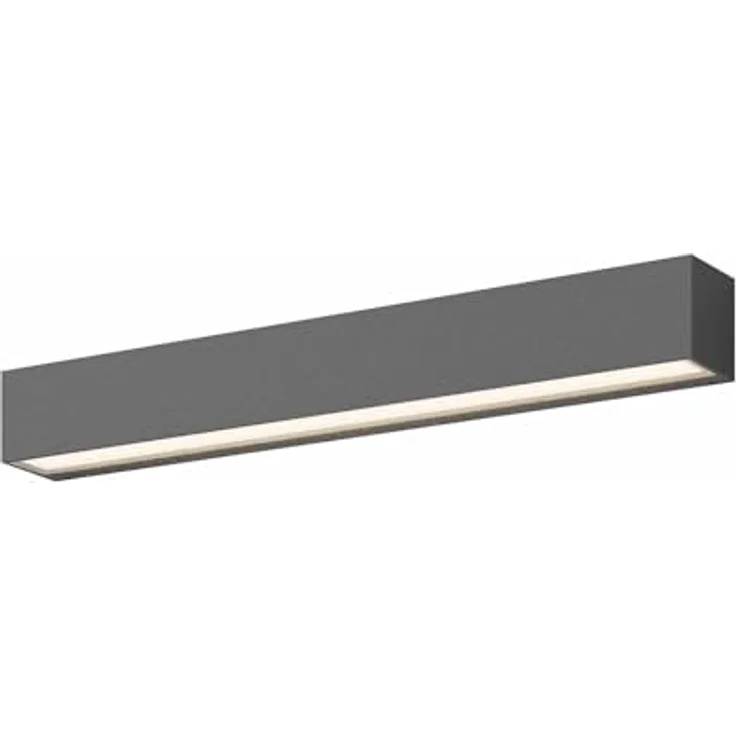 Lucande LED Wandleuchte Lengo, moderne Außenwandleuchte in Schwarz aus Aluminium, 1-flammig, IP65 Schutz, energiesparendes LED Leuchtmittel inklusive – Bild 1