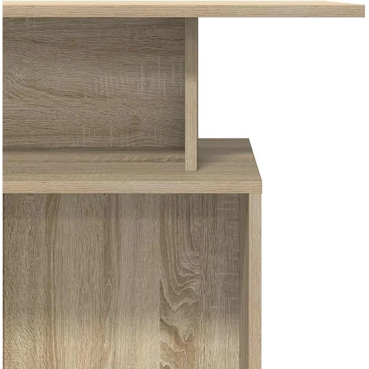 vidaXL Empfangstresen Sonoma-Eiche 100 x 40 x 104 cm Holzwerkstoff 859053 – Bild 7