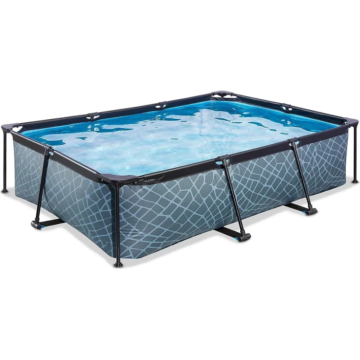 EXIT Pool 300 x 200 x 65 12v Cartr. filter Stone Pool
