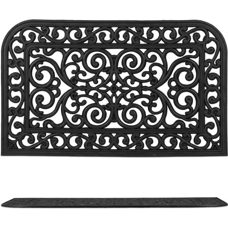 Gummi Fußmatte mit Ornamenten 10039384 – Bild 8