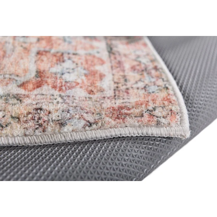 TOM TAILOR HOME Badematte Oriental Bath THREE, Höhe 7 mm, rutschhemmend beschichtet, fußbodenheizungsgeeignet, strapazierfähig, Polyester, rechteckig, Badteppich, Orient-Optik, Vintage Design, waschbar – Bild 3
