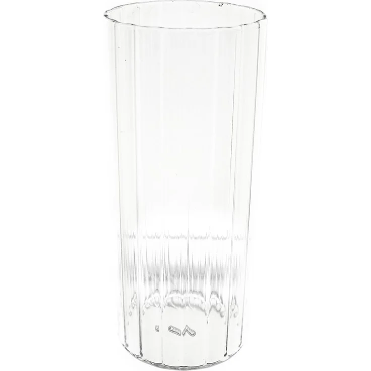 Mulex Glas tripe Riffel Glas, Glas, Hitzebeständig 400ml 12-Teilig – Bild 4