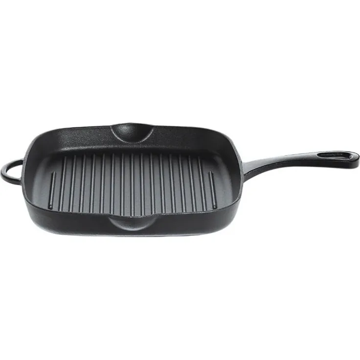 Küchenprofi 'Provence' Grillpfanne, Gusseisen schwarz, Ø 26 cm
