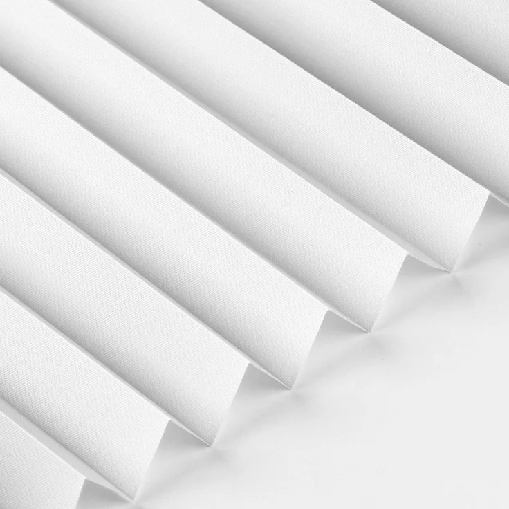 jalousiescout Plissee Pure Plissee Premium, 35x120 cm, weiß, halbtransparent, ohne Bohren, verspannt, Klemmfix, Polyester-Stoff, blickdicht und lichtdurchlässig – Bild 4