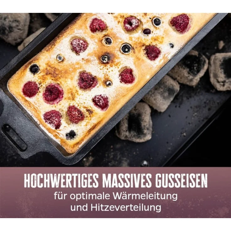 Grillfürst Dutch Oven Kastenform BK4 aus Gusseisen – Bild 5