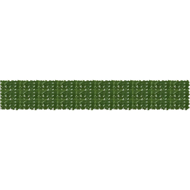 vidaXL Balkonsichtschutz mit Blättern Grün 500 x 75 cm 42040655 – Bild 1