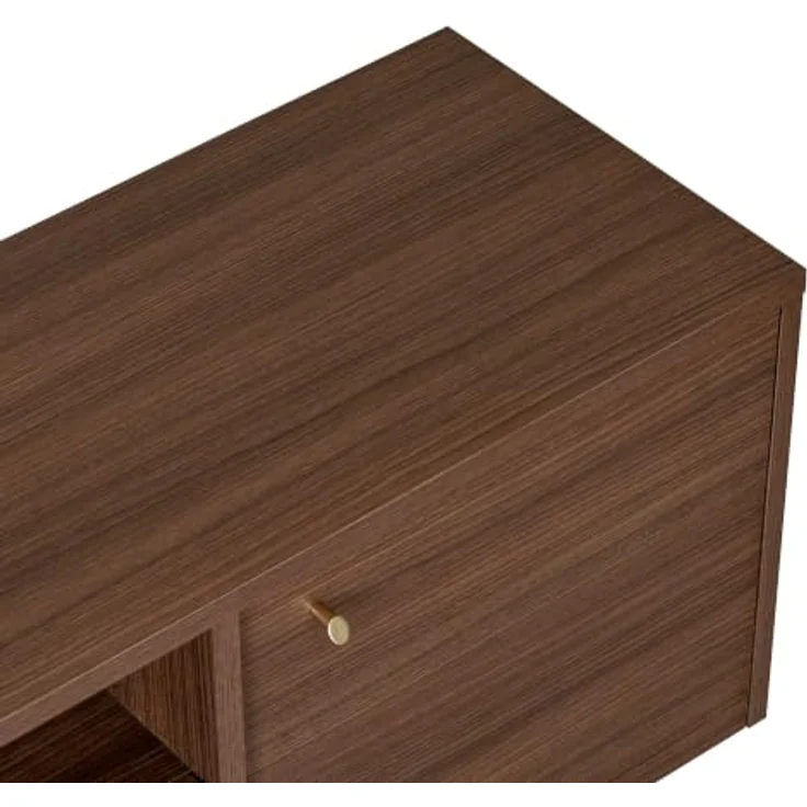 Skye Decor Lowboard Alvar, Milano-Nussbaum, 180 cm Breite, geradliniges Design mit großzügigem Stauraum – Bild 6