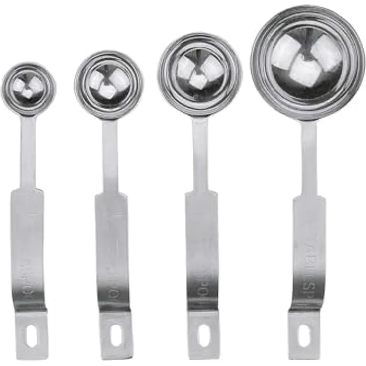 Städter Edelstahl Messlöffel-Set 4-tlg.