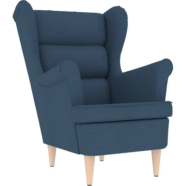 vidaXL Sessel Blau 74x84x100 cm Stoff 4016903 – Bild 1