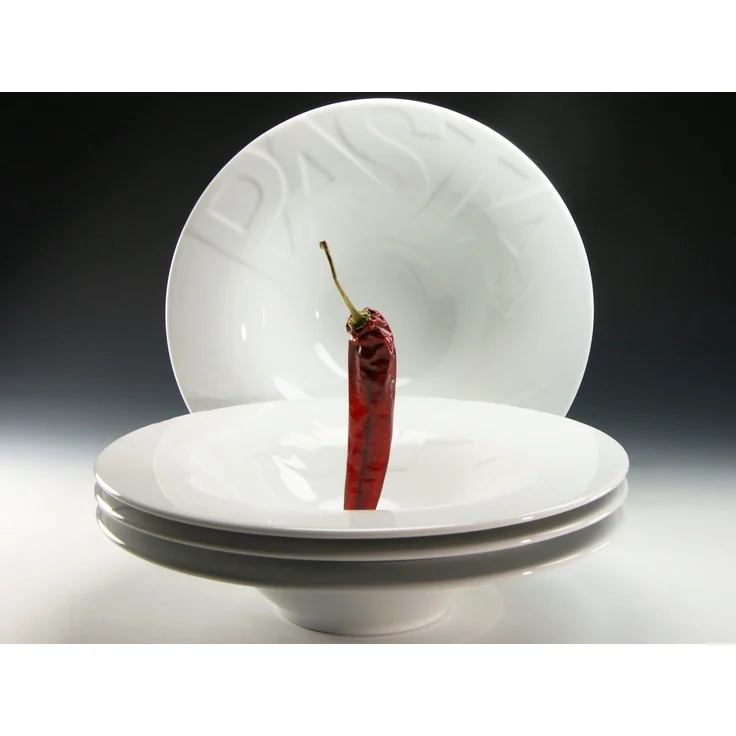 Gourmet Weiss, Pastateller 27 cm 4-tlg (mo) – Bild 3