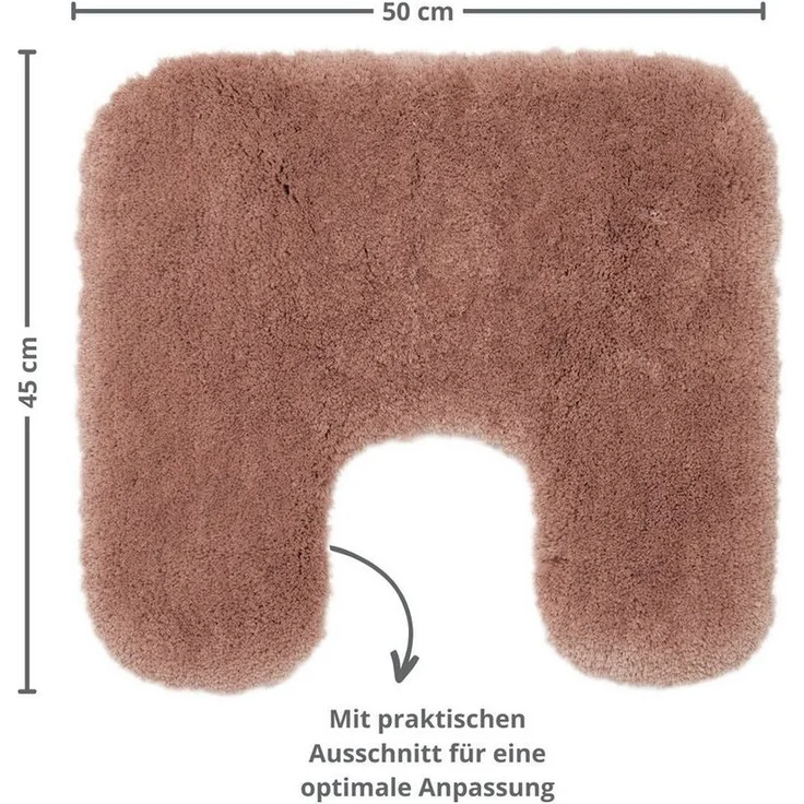 liebling Badematte Superior, rutschhemmend beschichtet, schnell trocknend, strapazierfähig, fußbodenheizungsgeeignet, Polyester, rechteckig, kuschelig weiches Polyester, in vielen verschiedenen Größen und Farben – Bild 2