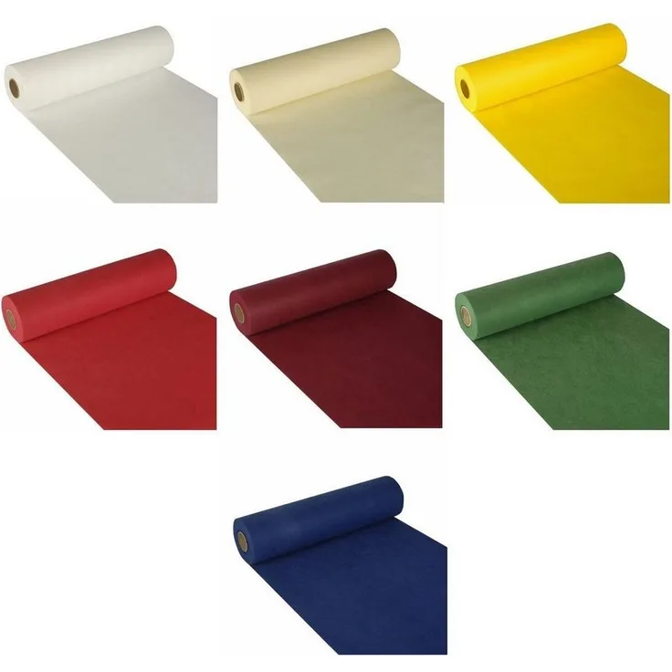 PAPSTAR GmbH Tischläufer Tischläufer, stoffähnlich, Vlies "soft selection" 24 m x 40 cm