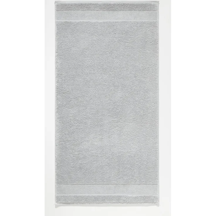 Cawö Duschtuch BE Uni BL 70x140 cm silber Badetuch Handtuch Handtücher Saunatuch Strandtuch