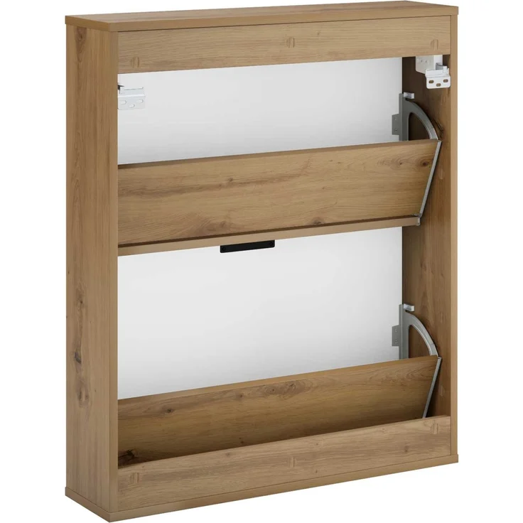 vidaXL Schuhschrank VENRAY 70 x 17 x 82 cm Holzwerkstoff Artisan-Eiche 8020071 – Bild 7