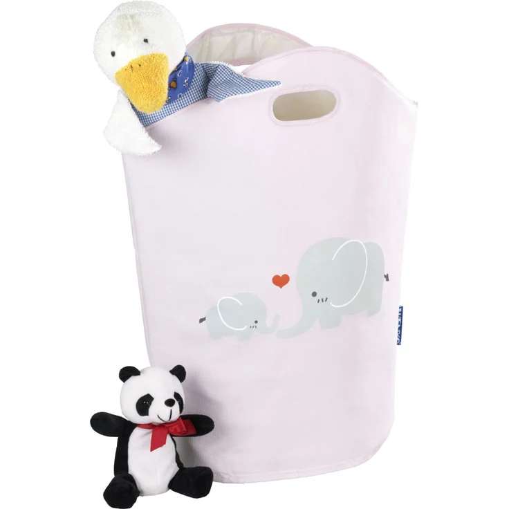 Wenko Wäschesammler Kids Elli 24 l, rosa – Bild 4