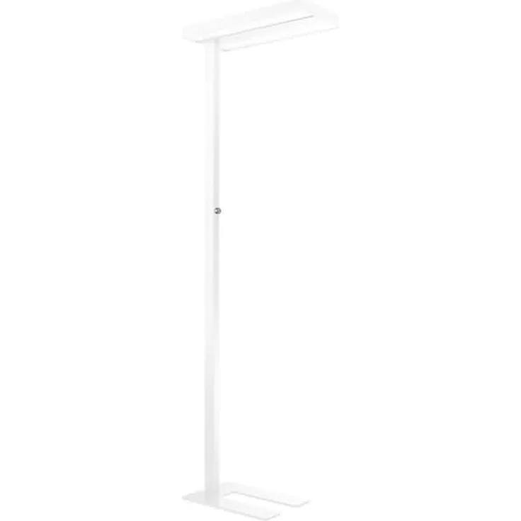 Alco LED-Stehleuchte 9080 Aluminium weiß