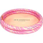 Swim Essentials Pool Swim Essentials Swimming Pool 100 cm Pink Zebra 100x17 cm
