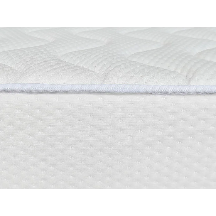 Vente-unique - ROOMIE Matratze Stoff Weiß - B 130 cm x H 16 cm x L 190 cm – Bild 7