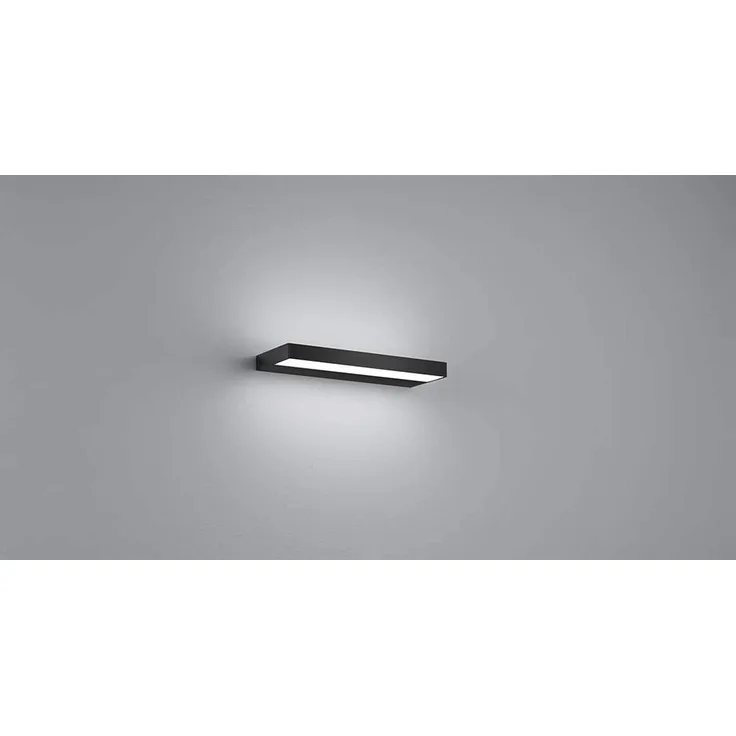 Helestra LED-Wandleuchte SLATE 30cm schwarz 18/2037. 22