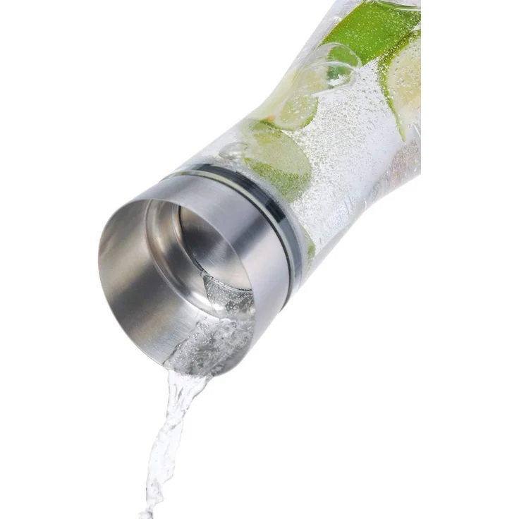 Blomus Wasserkaraffe Aldoa, Dekanter, Glaskaraffe, Karaffe, mit Deckel, 0,9 l, 63169 – Bild 2