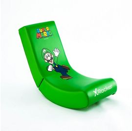 X Rocker Nintendo Super Mario™ Floor Rocker Gaming-Bodensessel im Luigi Design