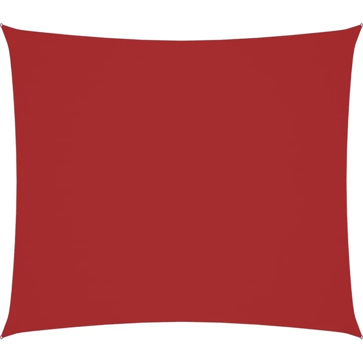 vidaXL Sonnensegel Oxford-Gewebe Rechteckig 2x2,5 m Rot 135639