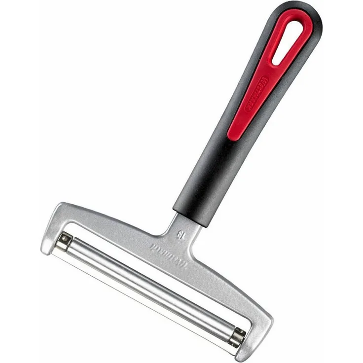 WESTMARK Käsemesser Variable Schnittstärke, Käseschneider mit Rolle & auswechselbarem